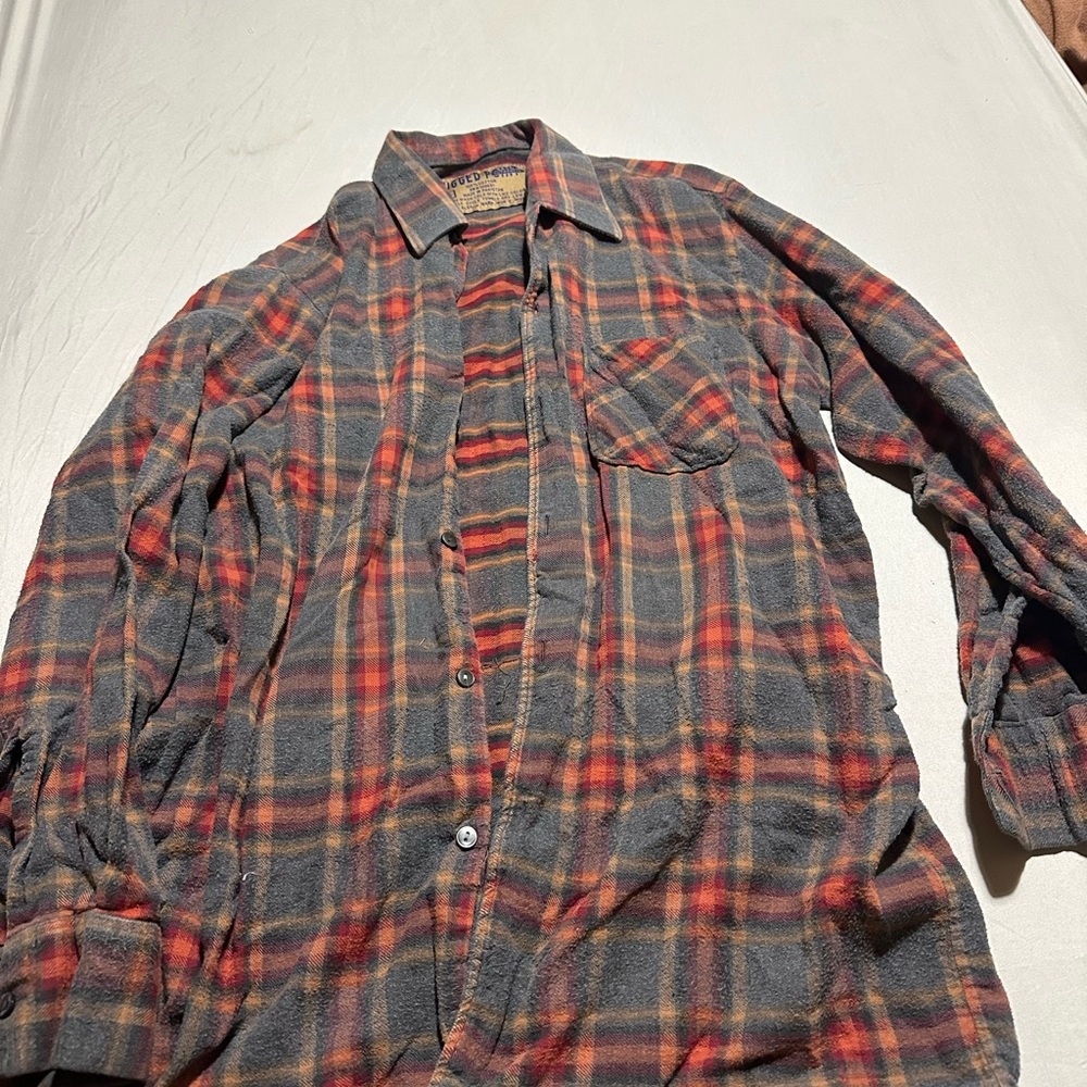 Plaid Flannel Shirt
